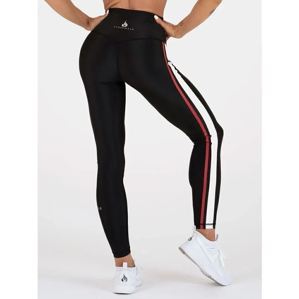 Ryderwear Stride High Waisted Leggings in Black Size Small